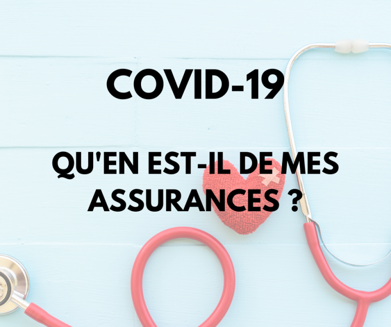 covid19 et assurances