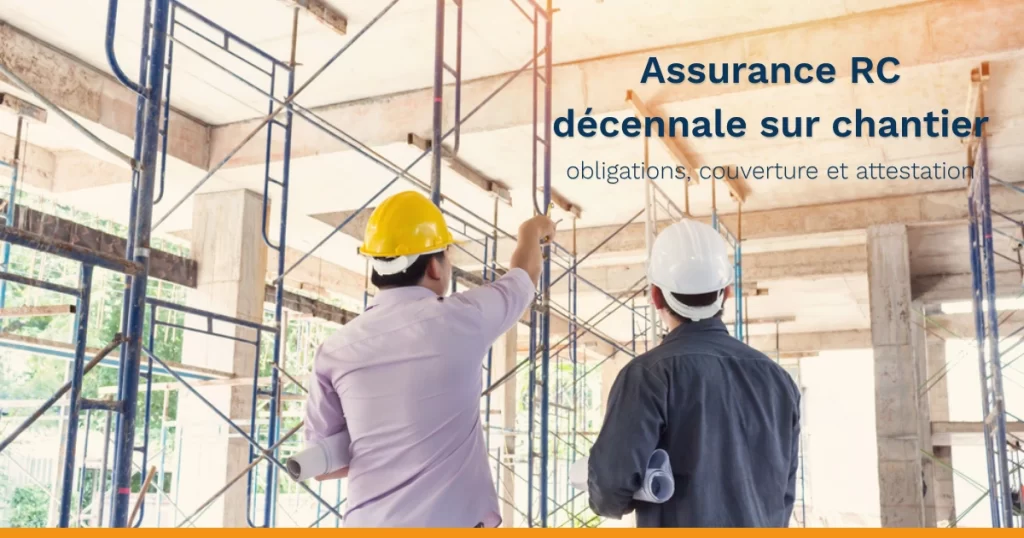 assurance rc décennale sur chantier